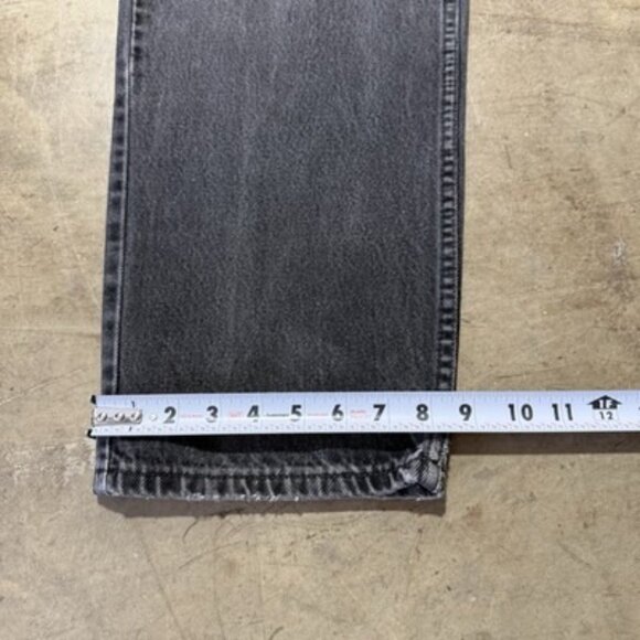 Vintage 90s Levi’s White Tab Taper Fit Made USA Denim Jeans 36 X 30 Stone Wash - Picture 3 of 12